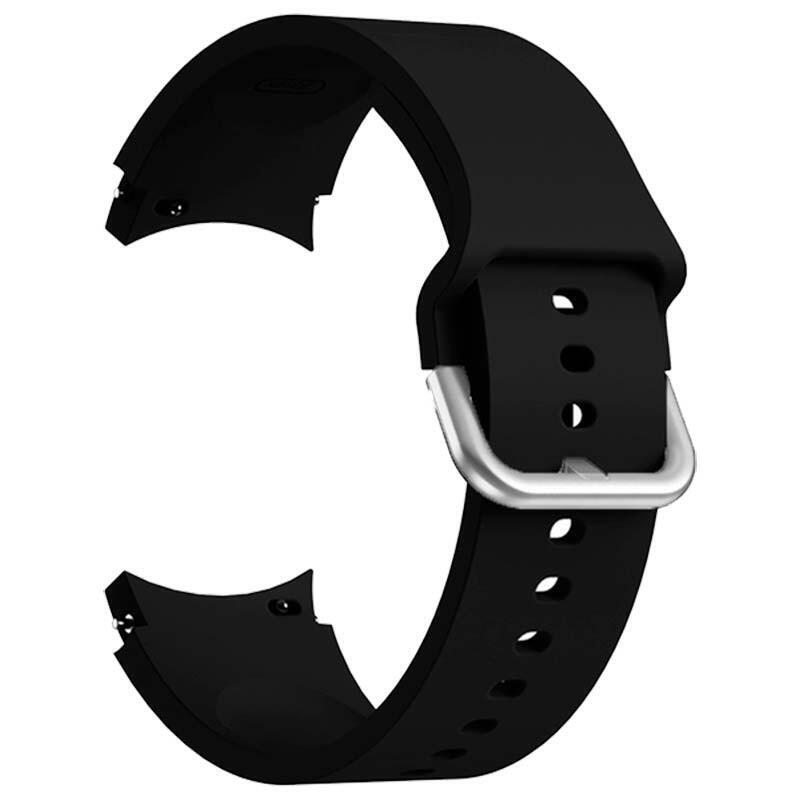 Correa De Silicona Samsung Galaxy Watch 4/5/6 Negro