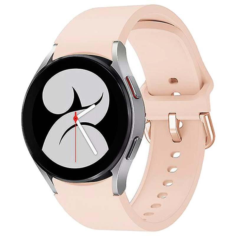 Correa De Silicona Samsung Galaxy Watch 4/5/6 Rosa Claro