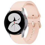 Correa De Silicona Samsung Galaxy Watch 4/5/6 Rosa Claro