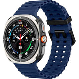 Correa De Silicona Samsung Galaxy Watch Ultra Azul Oscuro