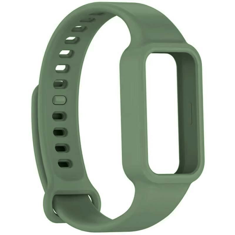 Correa De Silicona Xiaomi Mi Smart Band 9 Active / Redmi Smart Band 3 Verde Oscuro