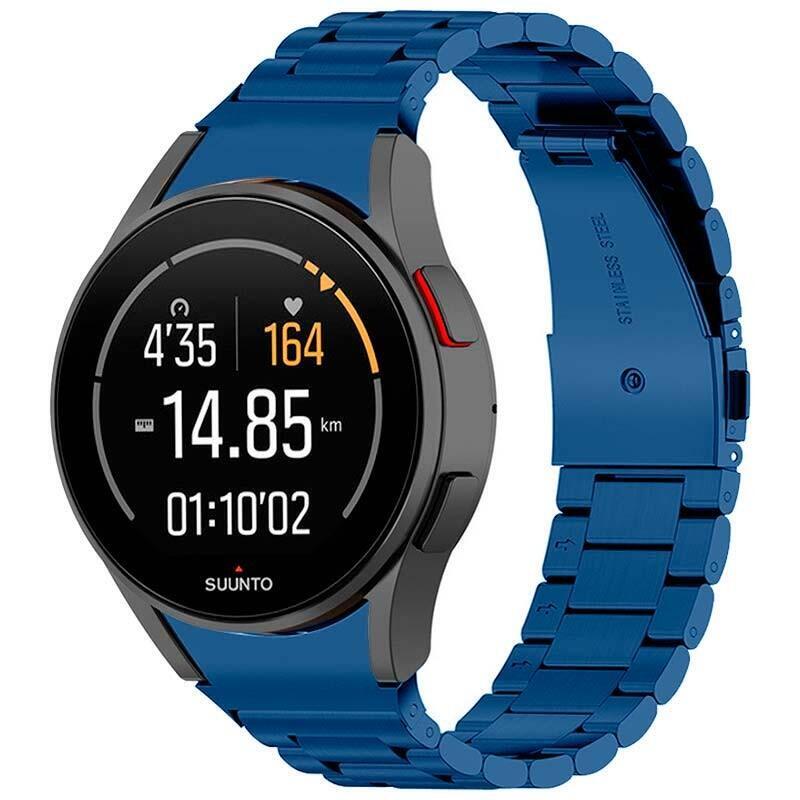 Correa Metal Eslabones Samsung Galaxy Watch 4/5/6 Azul
