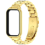 Correa Metal Eslabones Xiaomi Mi Smart Band 8 Active / Redmi Smart Band 2 Dorado