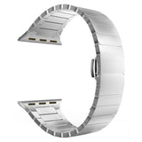 Correa Metálica Eslabones Apple Watch 42/44/45/49mm (Plata)