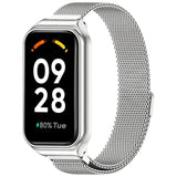 Correa Milanesa Magnética Xiaomi Mi Smart Band 8 Active / Redmi Smart Band 2 Plata