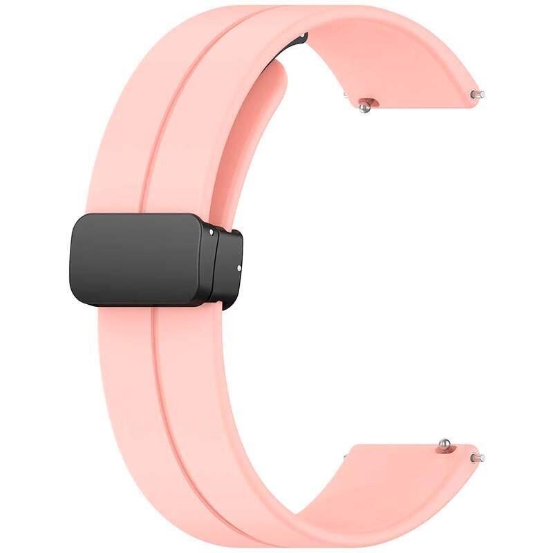 Correa Universal Cierre Magnético 22mm Rosa Para Smartwatch Xiaomi/Amazfit/Samsung/Huawei/Realme/Ticwatch