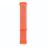Correa Universal Nailon 20mm Para Smartwatch Xiaomi/Amazfit/Samsung/Huawei/Realme/Ticwatch (Naranja)