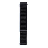 Correa Universal Nailon 20mm Para Smartwatch Xiaomi/Amazfit/Samsung/Huawei/Realme/Ticwatch (Negro)