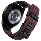 Correa Universal Nailon Ajustable 20mm Café Para Smartwatch Xiaomi/Amazfit/Samsung/Huawei/Realme/Ticwatch