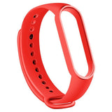 Correa Xiaomi Mi Smart Band 6 / Mi Band 5 / Amazfit Band 5 Silicona (Rojo)