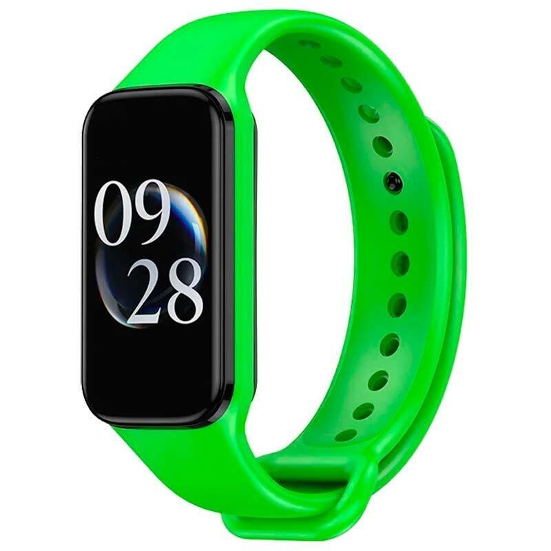 Correa Xiaomi Smart Band 8 Active / Redmi Smart Band 2 Silicona Verde Lima
