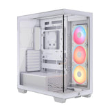 Corsair Geh Midi 3500x Lxr Link Tempered Glass Blanco