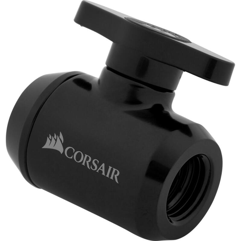 Corsair Hydro X Series Xf Válvula De Bola Negro