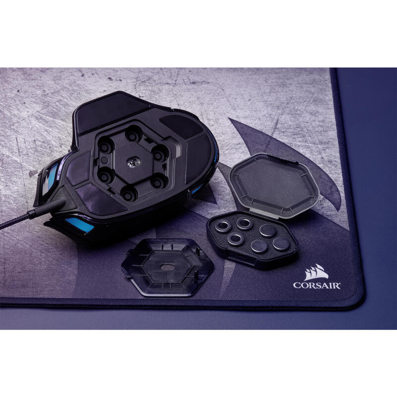 Corsair Nightsword Rgb Performance Tunable Ratón Gaming Ps/Moba 18000dpi