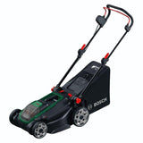 Cortacésped Inalámbrico Bosch Powertools Rojoak18v2-43, 36 Voltios (2x18v) (Verde/Negro, 2 Baterías De Iones De Litio De 4.0 Ah, Power For All Alliance) 06008b9l00