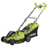 Cortacésped Ryobi Rlm15e36h 1500w Corte Ø36cm Incluye Recolector De Hierba 45l Y Adaptador Mulching