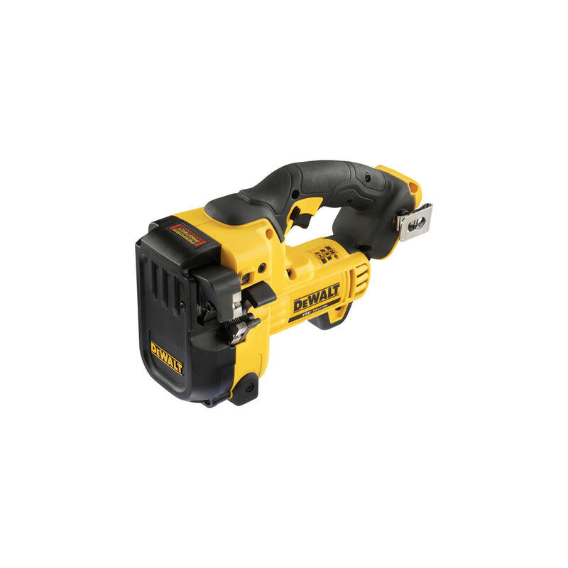 Cortador  Dewalt De Barra De Hilo Inalámbrico Dcs350nt, 18 Voltios, Tijeras Eléctricas Amarillo/Negro, Sin Batería Ni Cargador, Con Cabezal De Corte Cuádruple, En T Stak-Box Ii Dcs350nt-Xj