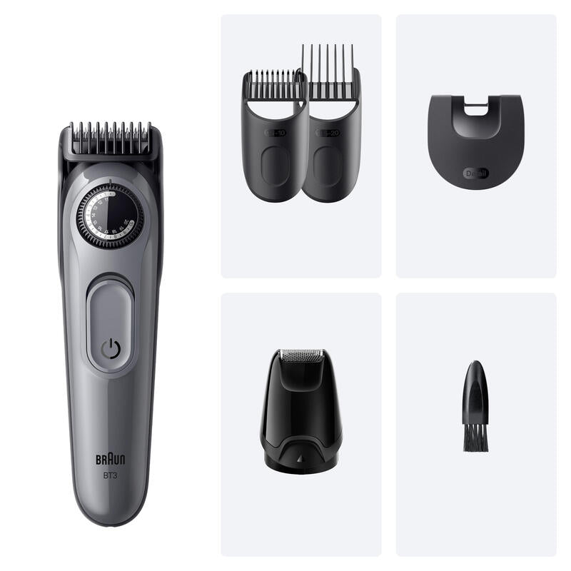 Cortapelo Braun Beard Trimmer Bt3560 Msgrey