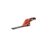 Cortasetos  Black+Decker Inalámbrico Gsl300 Naranja/Negro, Batería Li-Ion 1,1 Ah Gsl300-Qw