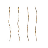 Cortina De Leds Para Balcon Exterior Blanco Calido 2x1m 220 Leds