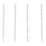 Cortina Led Balcon Exterior Blanco Frio 2x1m -220 Leds