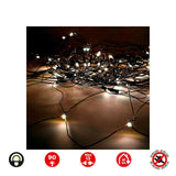 Cortina Red Easy-Connect 2x1,5m 90 Leds Blanco Calido 30v (Interior-Exterior) Edm Total 1,62w