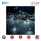 Cortina Red Easy-Connect 2x1,5m 90 Leds Blanco Frio 30v (Interior-Exterior) Edm Total 1,62w