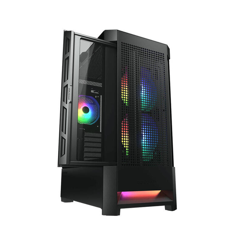 Cougar Caja Miditorre Airface Rgb Negro