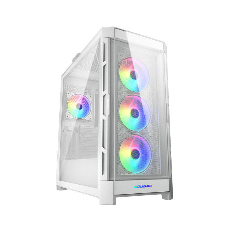 Cougar Caja Semitorre Duoface Rgb Blanca