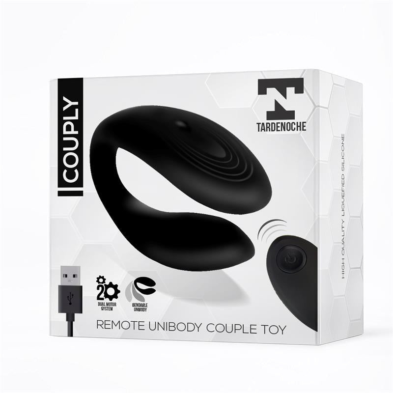 Couply Juguete Para Parejas Con Control Remoto Usb Unibody Silicona Líquida