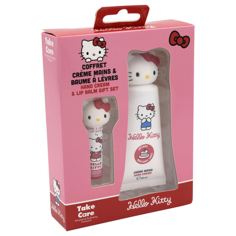 Crema Manos + Balsamo Labial Hello Kitty