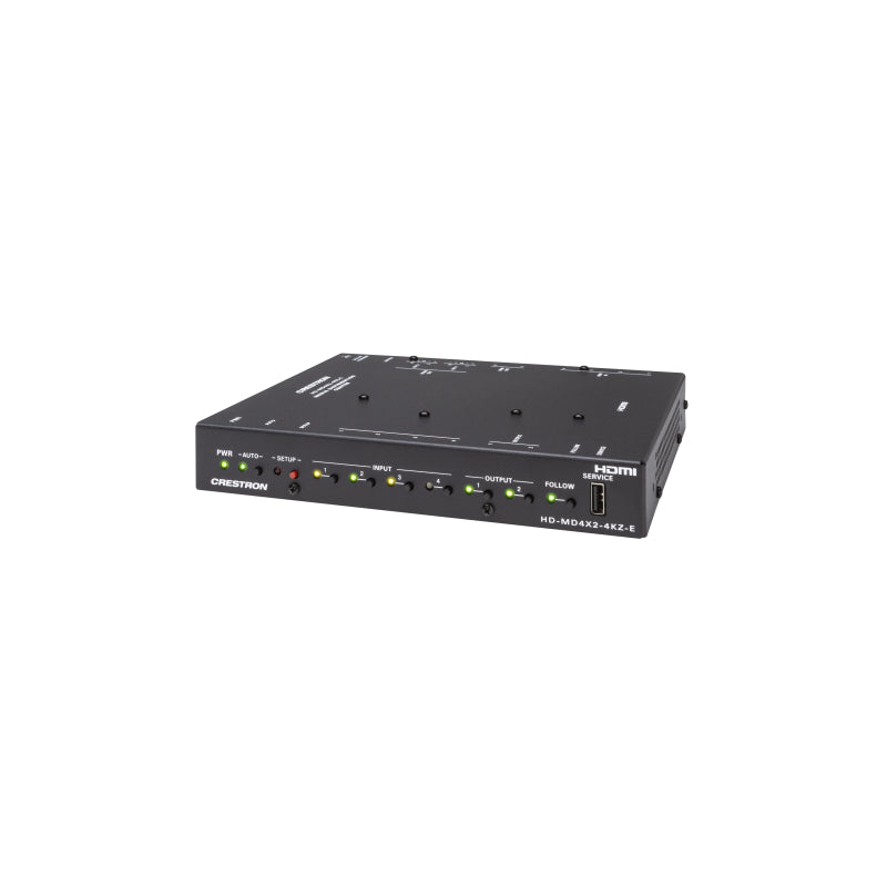 Crestron 4x2 4k60 4:4:4 Hdr Av Switcher (Hd-Md4x2-4kz-E) 6511307