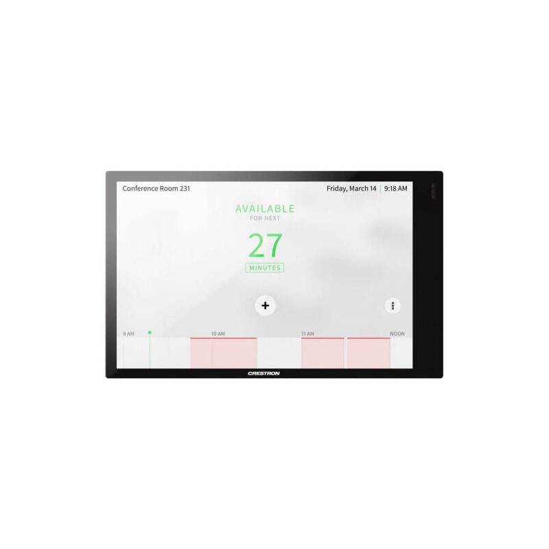 Crestron 7 In. Wall Mount Touch Screen, Black Smooth (Tsw-770-B-S) 6510813