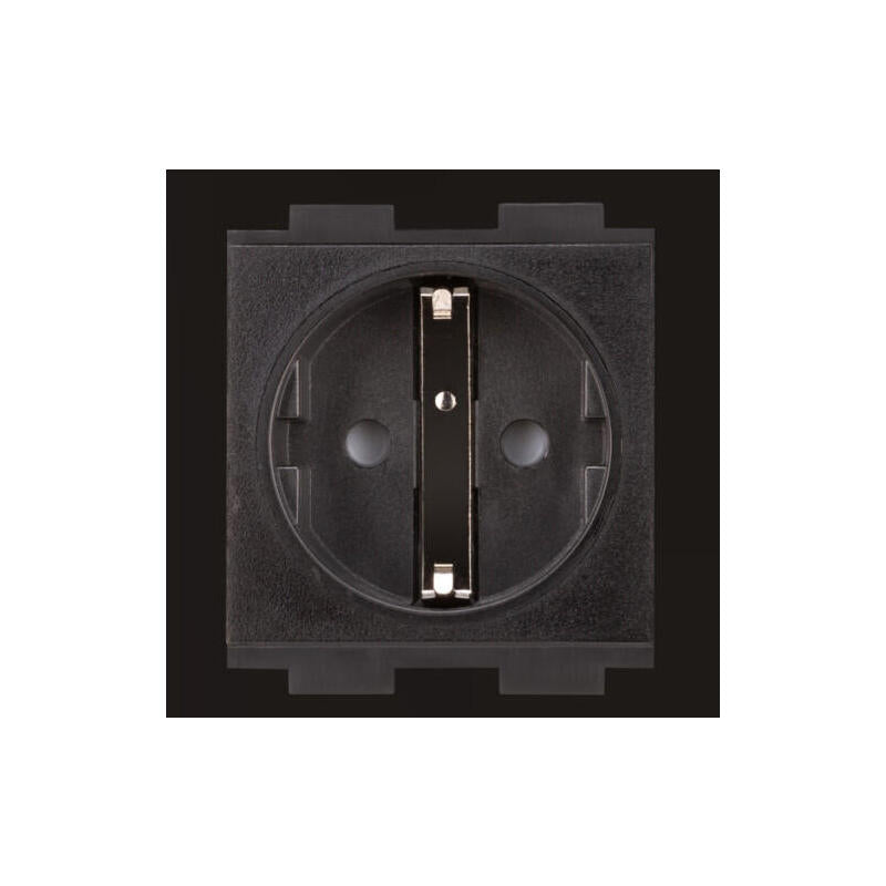 Crestron Ac Power Outlet Module For Ft2 Series, Single, European "Schuko, Type F (Ft2a-Pwr-Eu-1-Basic) 6508436