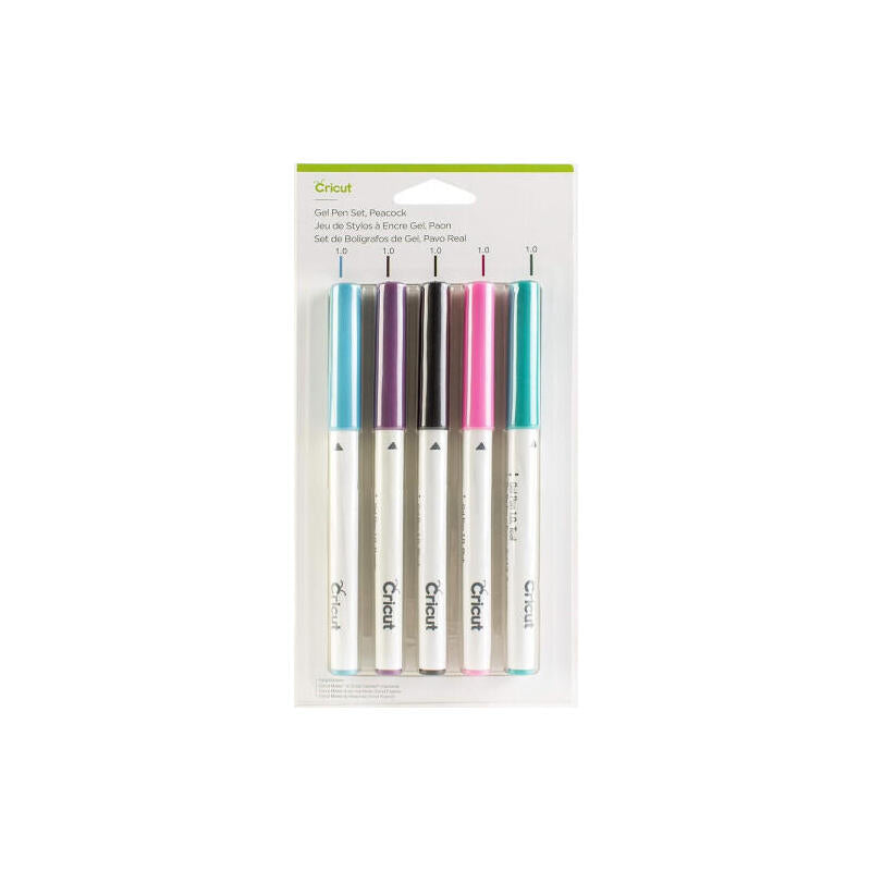Cricut Gel Pen Set Peacock