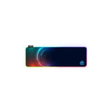 Cromad Alfombrilla Gaming Pro Xxl - Iluminacion Led Rgb - Bordes Reforzados - Tamaño 800x300x3mm - Cable De 1.50m