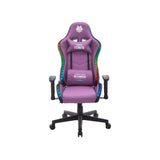 Cromad Serie Fenrir Silla Gaming Rgb - Estructura Robusta - Piel Sintetica De Alta Calidad - Altura Regulable Con