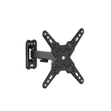 Cromad Soporte De Pared Con Brazo Articulado Para Tv De 13"-43" - Giratorio, Inclinable Y Extensible - Peso Max 20kg -
