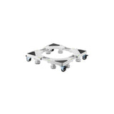 Cromad Soporte/Base Ajustable Serie Pro Con Ruedas Para Nevera Y Lavadoras - Color Blanco