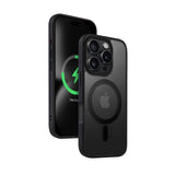 Crong Hybrid Frost Mag Cover Do Iphone 16 Pro Negro