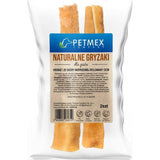 Croquett Enrollada De Piel De Cerdo Petmex 12cm Para  Perro - 2unds
