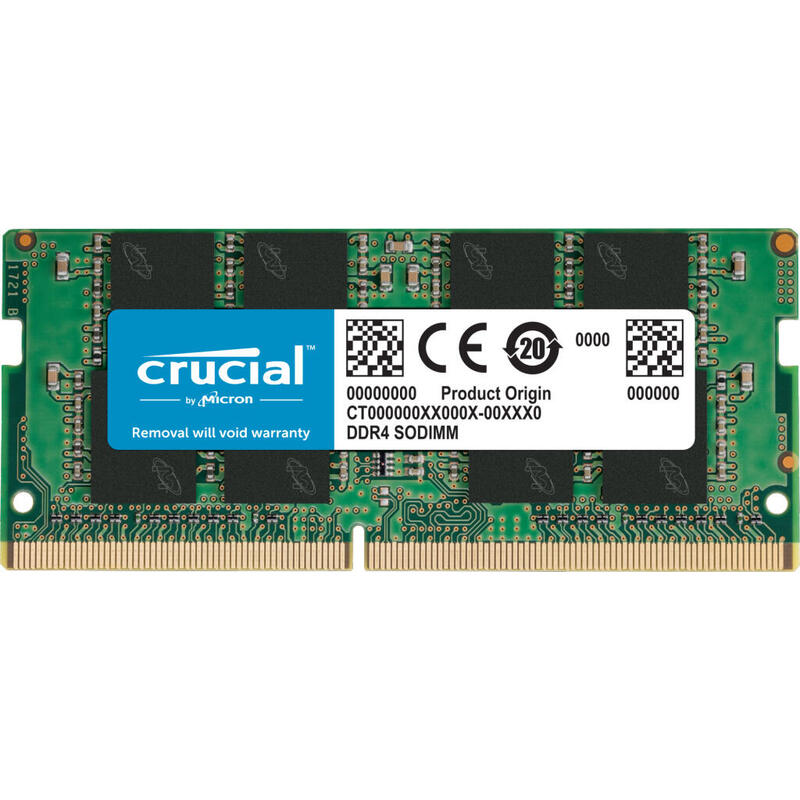 Crucial - Ddr4 - Modul - 8 Gb - So Dimm 260-Pin - 3200 Mhz / Pc4-25600 - Ungepuffert