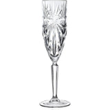 Crystal Champagne Glasses Rcr Oasis, 160 Ml, 6 Pcs.
