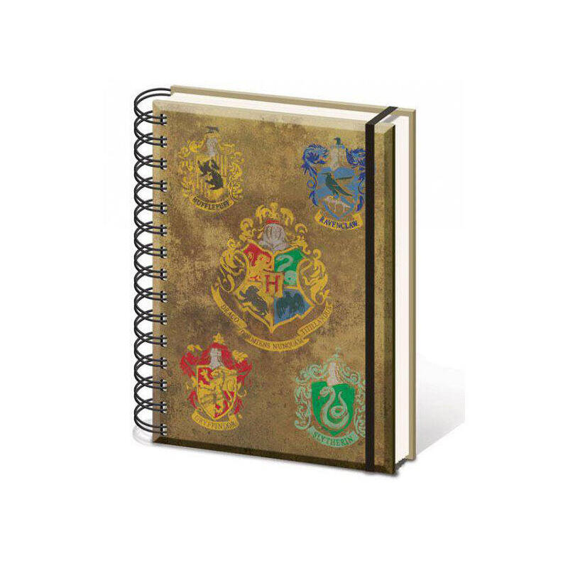 Cuaderno A5 Hogwarts Harry Potter