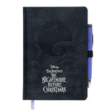 Cuaderno A5 Premium + Boligrafo Proyector Pesadilla Antes De Navidad Disney
