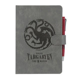 Cuaderno A5 Premium + Boligrafo Targaryen Juego De Tronos