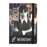 Cuaderno A5 Premium Miercoles Addams