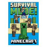 Cuaderno Con Reloj Led Minecraft