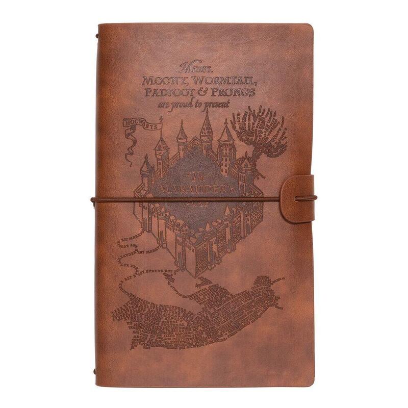 Cuaderno De Viaje Mapa Merodeador Harry Potter