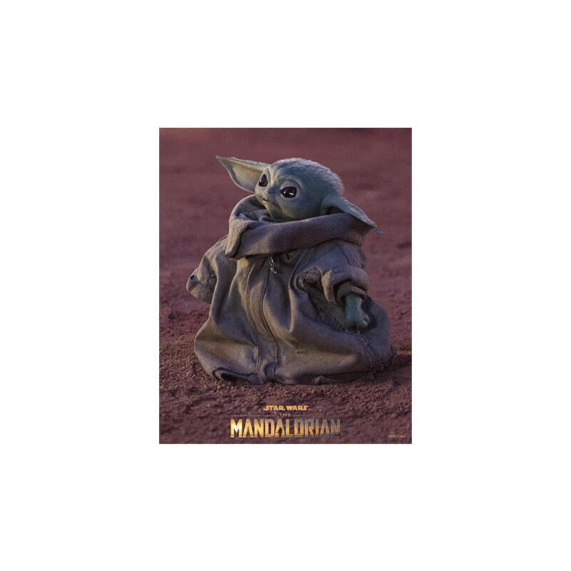 Cuadro 3d Grogu - The Mandalorian